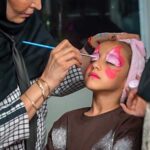 اجرای گریم کودک و نوجوان در شهربازی بام سبز لاهیجان