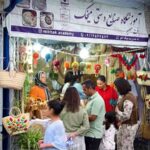 نمایشگاه صنایع دستی در بام سبز لاهیجان