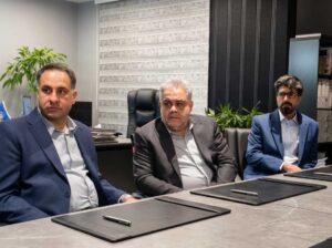 نشست مشترک مدیران شرکت بام سبز لاهیجان با مدیران شرکت هواپیمایی تابان