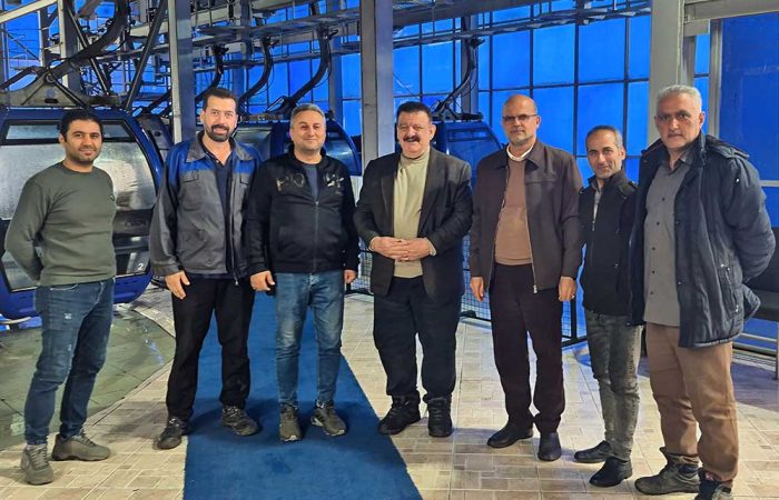 حضور ناصر وحدتی ، خواننده شناخته شده گیلانی در بام سبز لاهیجان